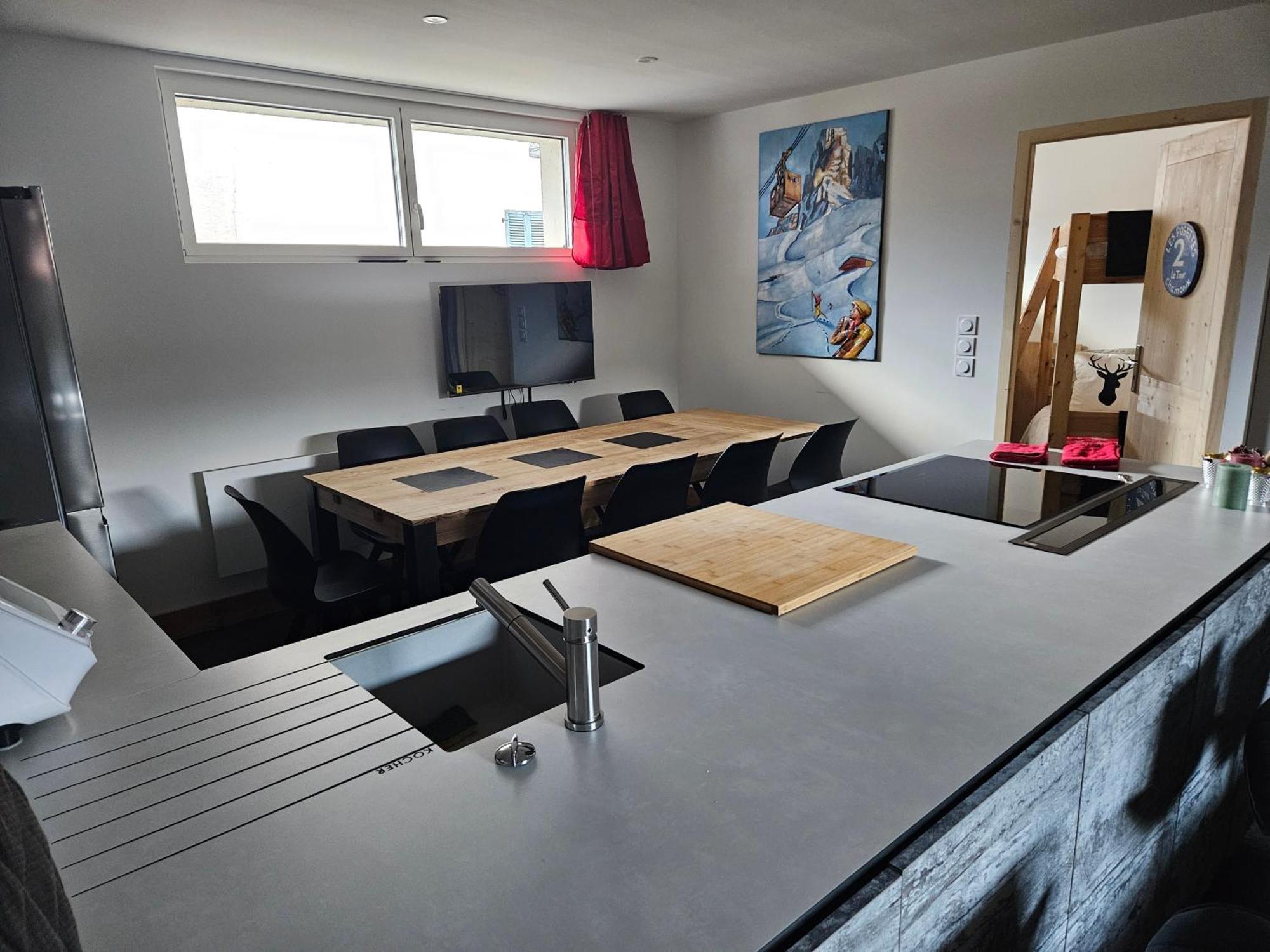 Les Fees Mer : Appart 150 M² Hypercentre Calme 10P Chamonix Luaran gambar
