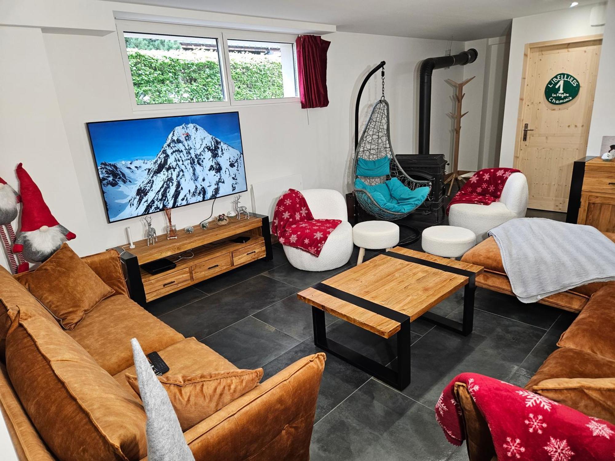 Les Fees Mer : Appart 150 M² Hypercentre Calme 10P Chamonix Luaran gambar