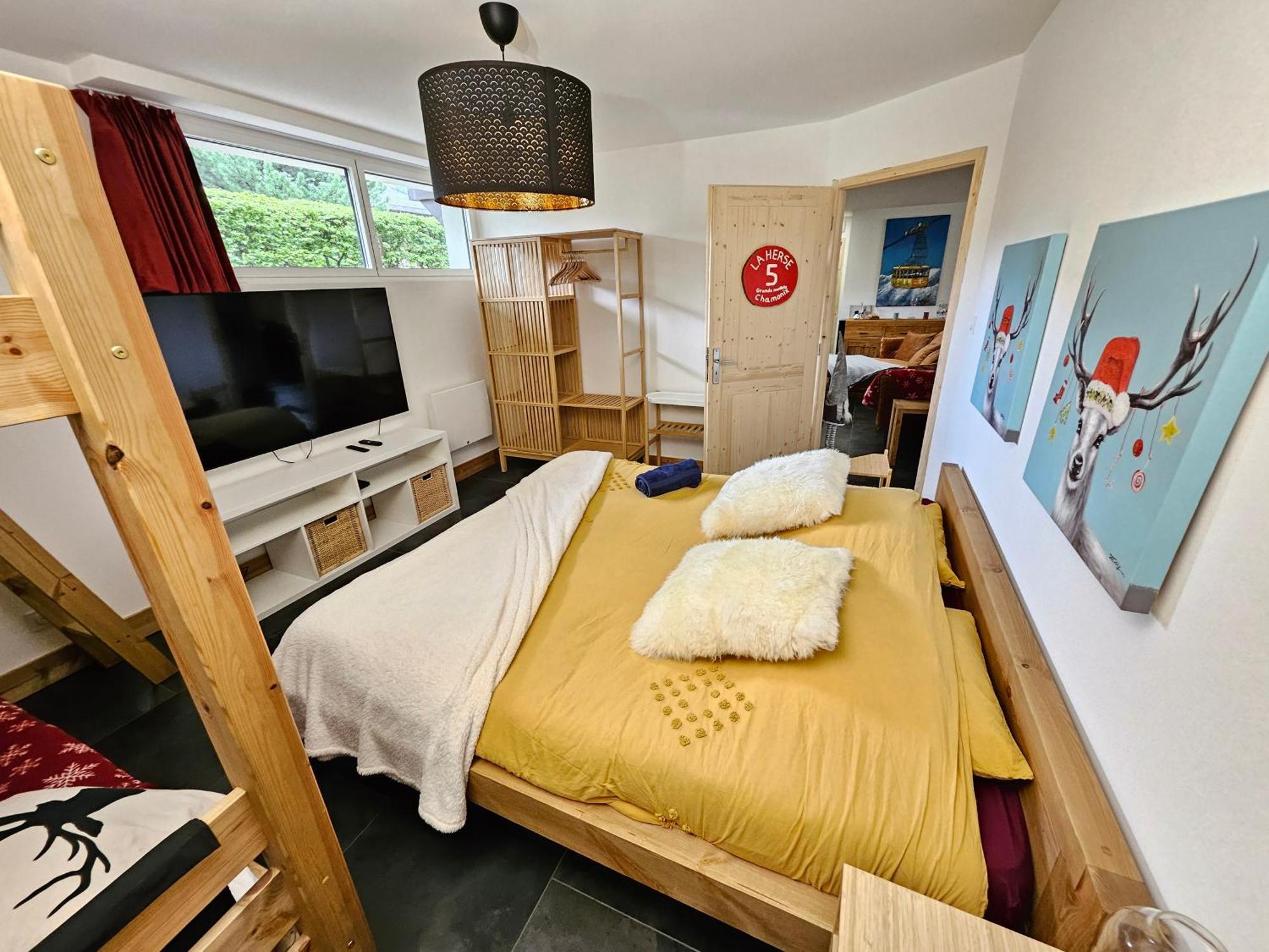Les Fees Mer : Appart 150 M² Hypercentre Calme 10P Chamonix Luaran gambar